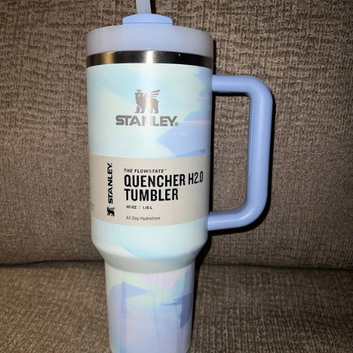 Stanley Cool Serene Quencher Tumbler Straw Cup 40oz Brushstrokes IN HAND