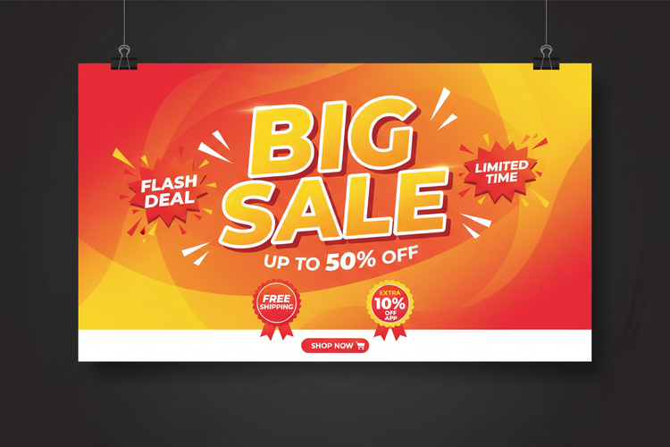 sale banner
